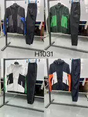 Foreign Trade Popular Men's Sports and Leisure Suits French Crocodile Logo Wholesale Classy Two-Piece Tracksuit
