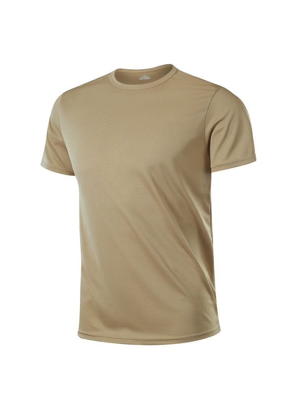 メンズスポーツ半袖スポーツ上着速乾性ラウンドネックtシャツフィットネス、ランニング、トレーニングに適しています|undefined