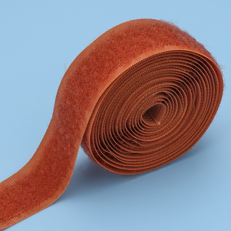 Velcro de color al por mayor 2cm de ancho gancho texturizado sin adhesivo de espalda pegatina madre ropa de bebé zapatos y sombreros pegados hebilla