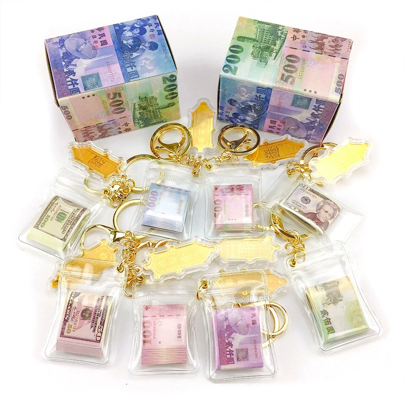 Small creative keychain, commemorative pendant