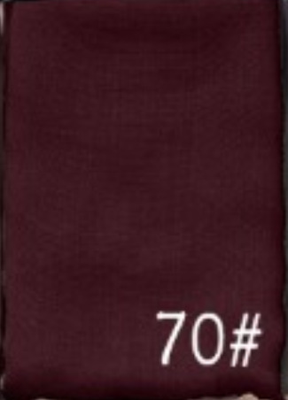 外国貿易の人気が高いマレーの純色の人綿のスカーフの単色の薄いモデルのモーダルの通気性のマフラー