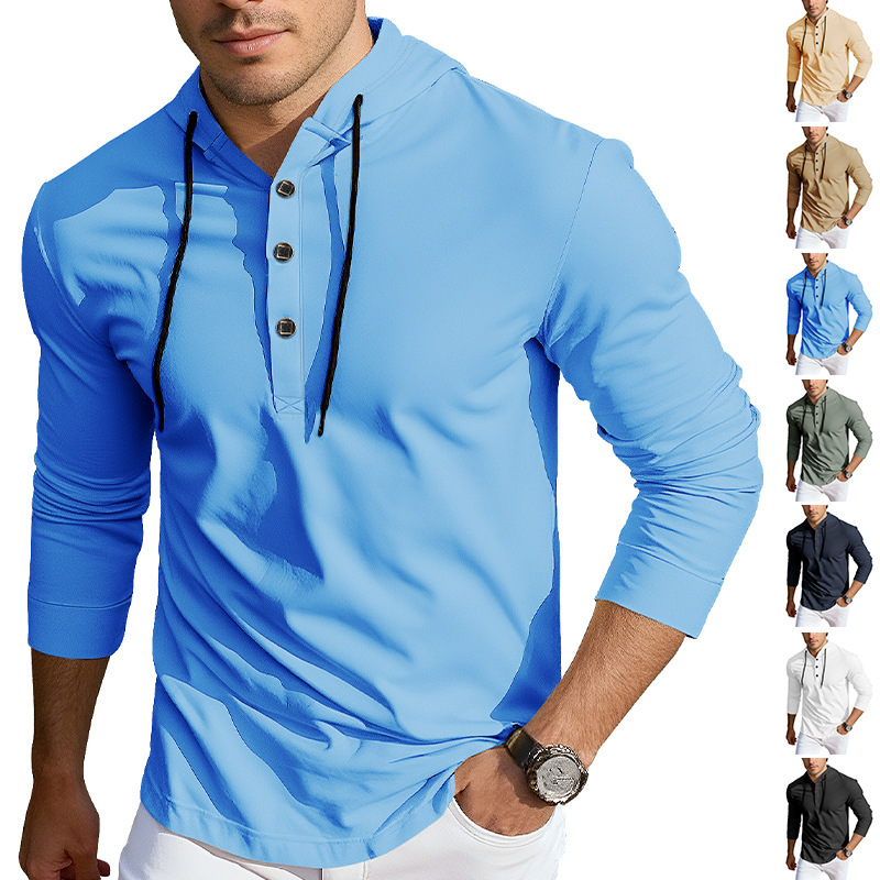 25 Cross-Border European and American Amazon Half-Zip Jacket Summer Fashion Casual Sweatshirt Hooded Long-Sleeve Men's Sweatshirt Shirt 25 Cross-Border European and American Amazon Half-Zip Jacket Summer Fashion Casual Sweatshirt Hooded Long-Sleeve Men's Sweatshirt Shirt
