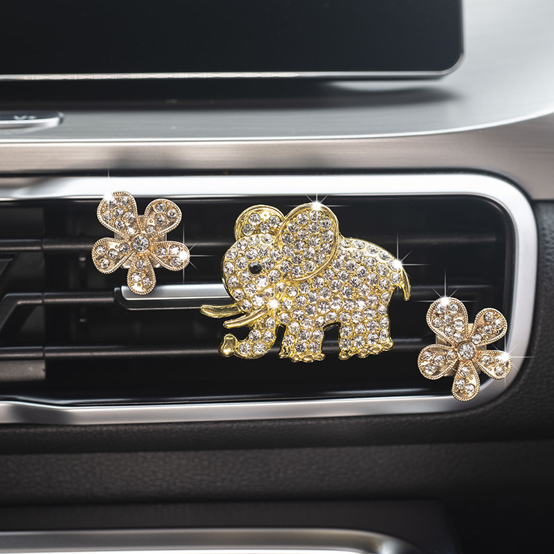 작은 꽃 코끼리 황금 세트