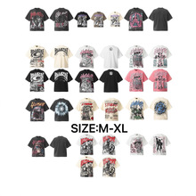 2025 Hellstarϵ�е���֮����Ů����ӡ��Բ��T-SHIRT����ͬ��