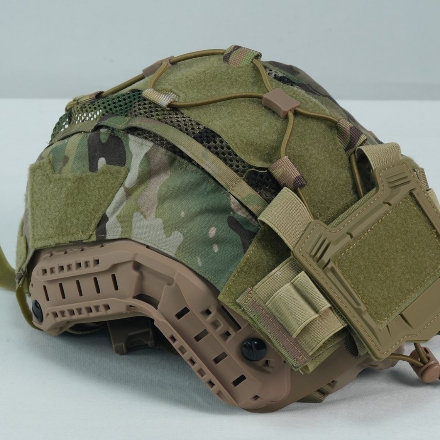 Cross-Border Amazon Fast Tactical Helmet Cover Camouflage Helmet Cover Battery Pack Helmet Weight Pack Helmet Cover