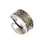 Men's domineering fashion open ring retro personality index finger Chinese style auspicious beast ring in stock wholesale