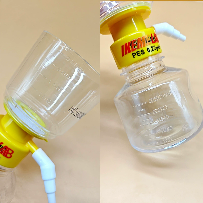 IKEME одноразовый вакуумный фильтр Nylon нейлоновая индивидуальная упаковка 0.45um0.22um пластик