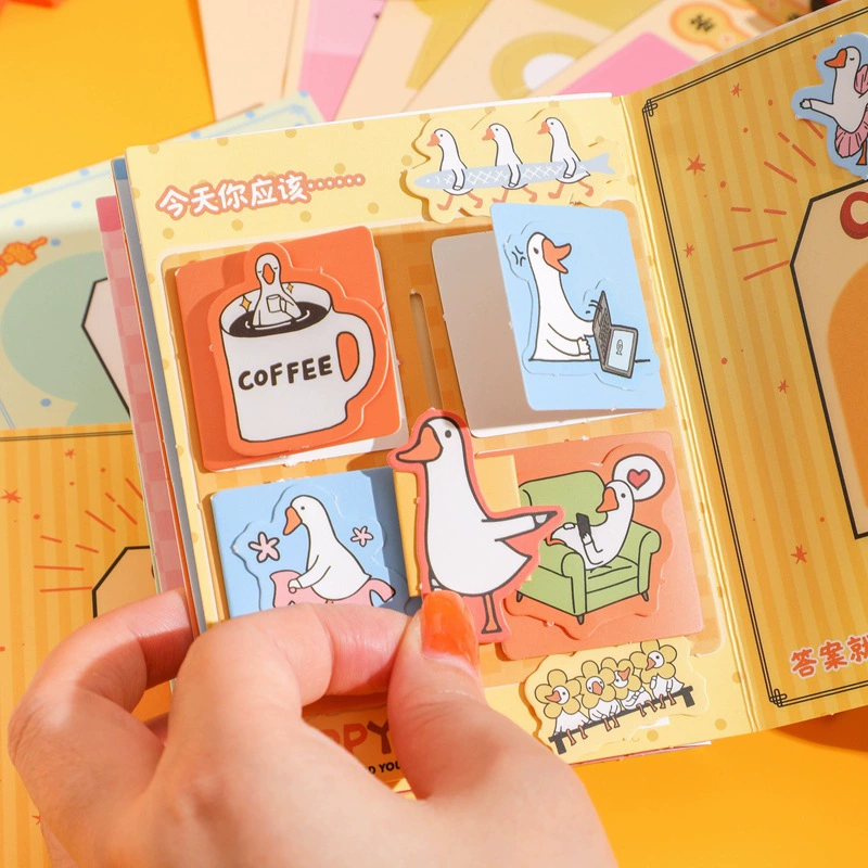 Мультфильм книга, забавная игрушка, детский ручной diy