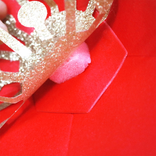 Paper flower finished wedding room decoration three-dimensional wedding wedding red paper flower package window beauty salon background wall layout