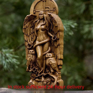 Independent station God Altar Sculpture resin craftsmanship Greek goddess statue altar garden ornament