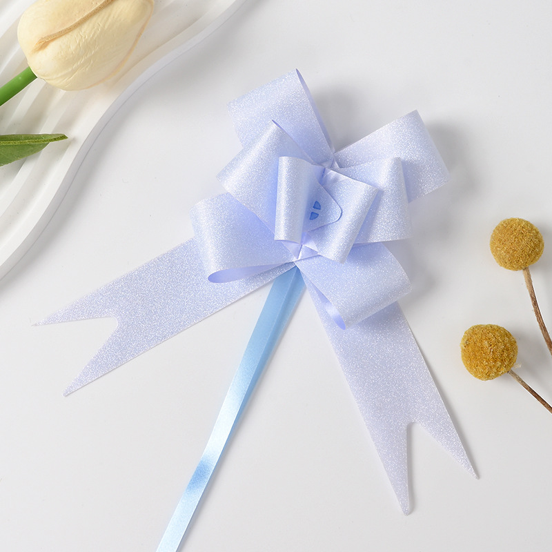 Venta al por mayor medio 30 diamante roto macaron Cristal Arco mano-Tirado flor dibujo vacaciones regalo flor embalaje tirar flor