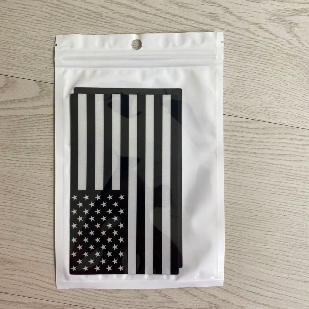 Etiquetas engomadas magnéticas vendedoras calientes del coche del imán del coche de la bandera americana blanco y negro popular del Amazonas