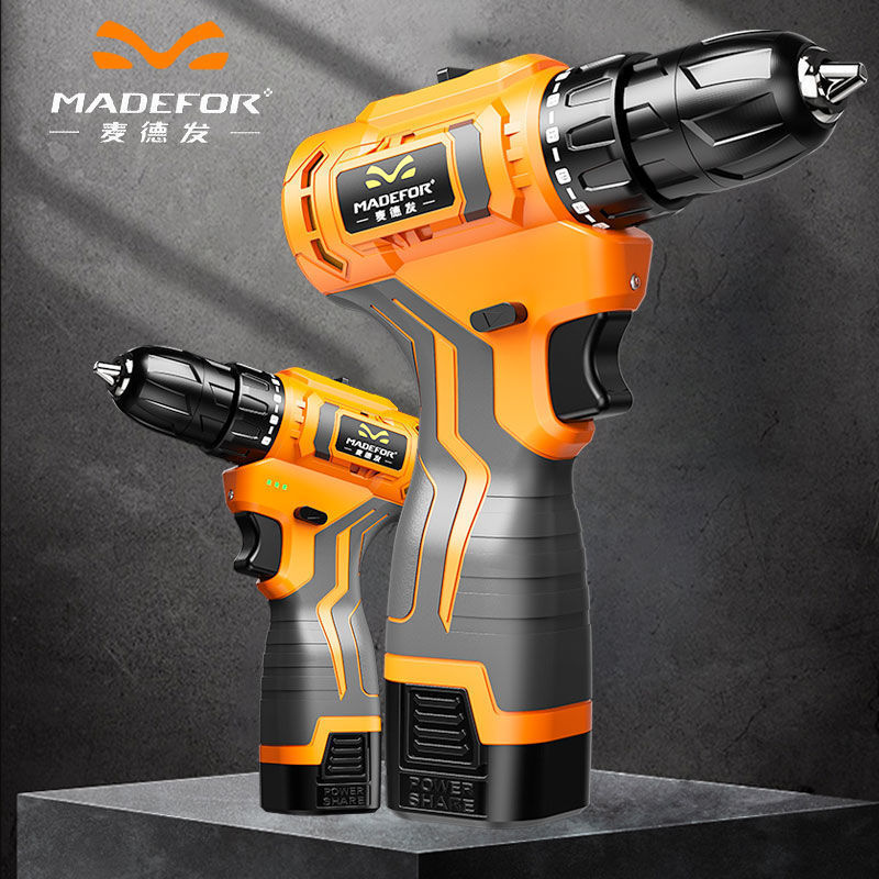 家用多功能螺丝刀电钻大功率锂电打墙钻小型电转无刷小钢炮锂电钻