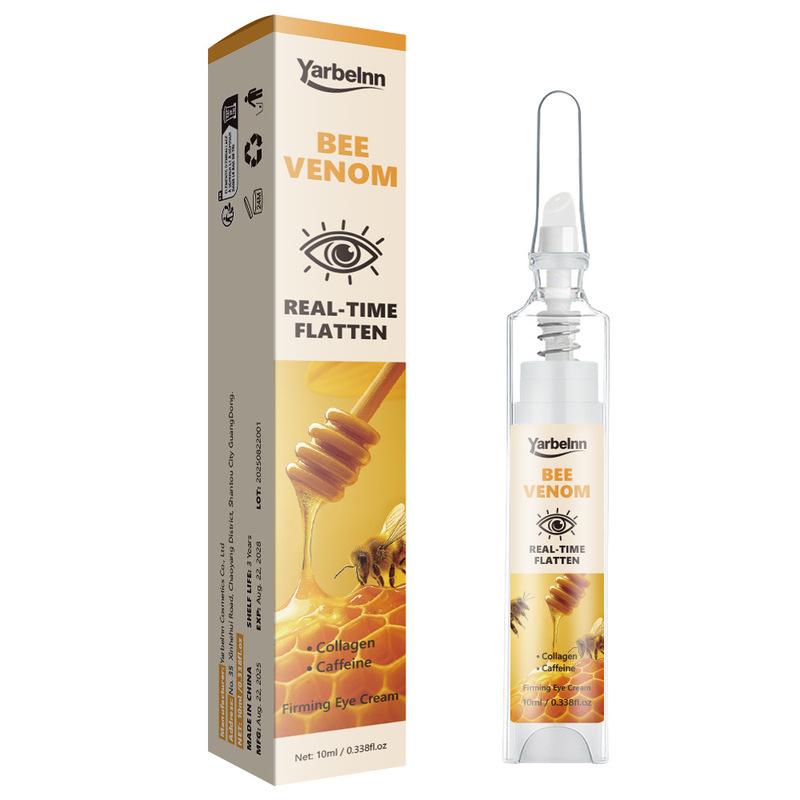 跨境Yarbelnn眼周补水保湿蜂毒眼霜紧致提拉抗皱胶原蛋白舒缓滋润|undefined