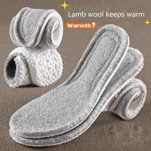 Warm Plush Archs Support Soft Feet Insoles Winter Sports跨境