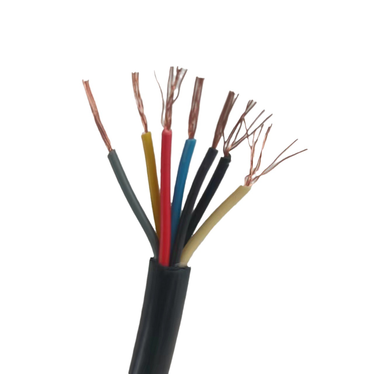 煤矿用控制软电缆MKVVR7*2 有煤安证