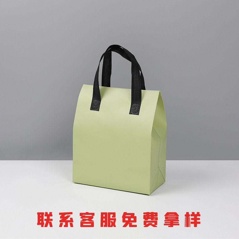 Bolsa de preservación de calor para pastel especial para llevar bolsa de mano no tejida gruesa desechable para barbacoa langosta bolsa de embalaje