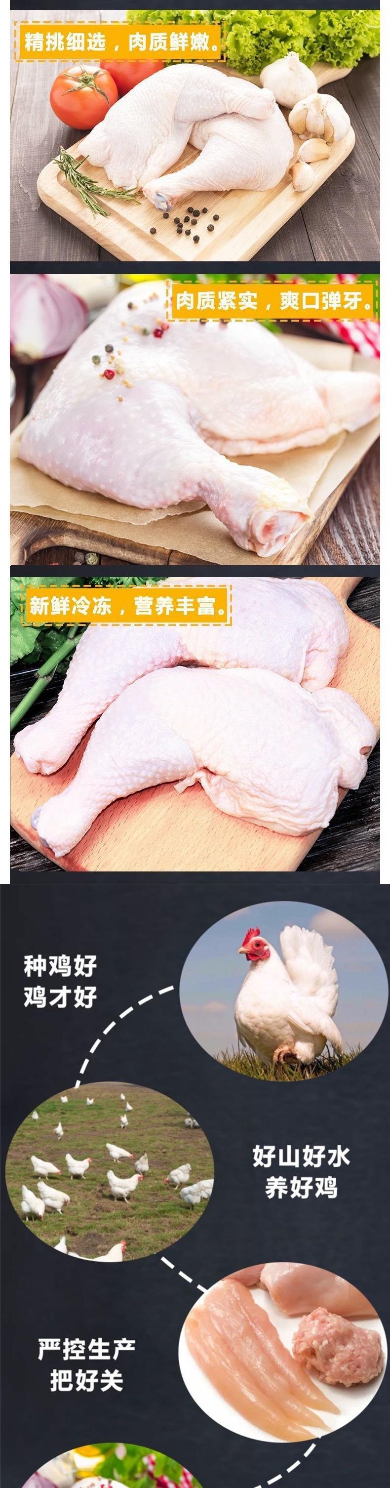 鸡边腿新鲜速冻鸡大腿生鲜鸡腿肉冷冻一整箱鸡腿鸡肉5斤/10斤-阿里巴巴