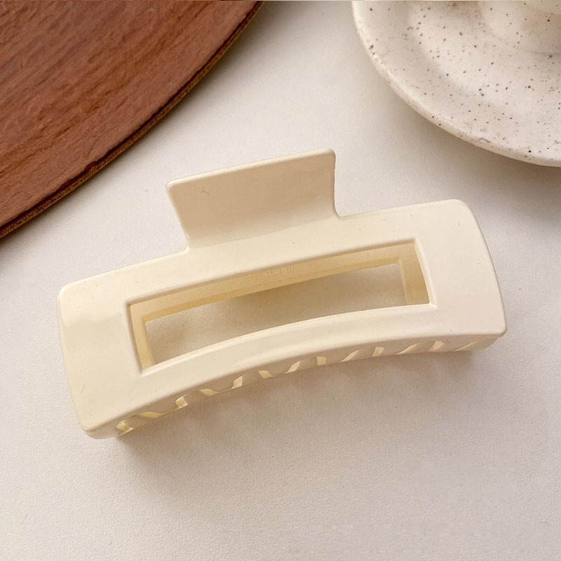 Accesorios para el cabello con horquilla de tiburón, horquilla de sentido avanzado, parte posterior de la cabeza femenina, clip para el cabello simple, tocado, pinza para el cabello, horquilla grande