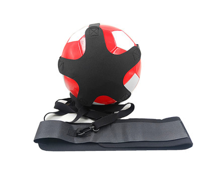Transfronterizo en stock popular fútbol voleibol entrenamiento equipo auxiliar elástico swing Correa bolsa de bola profesional dispositivo de control de la bola