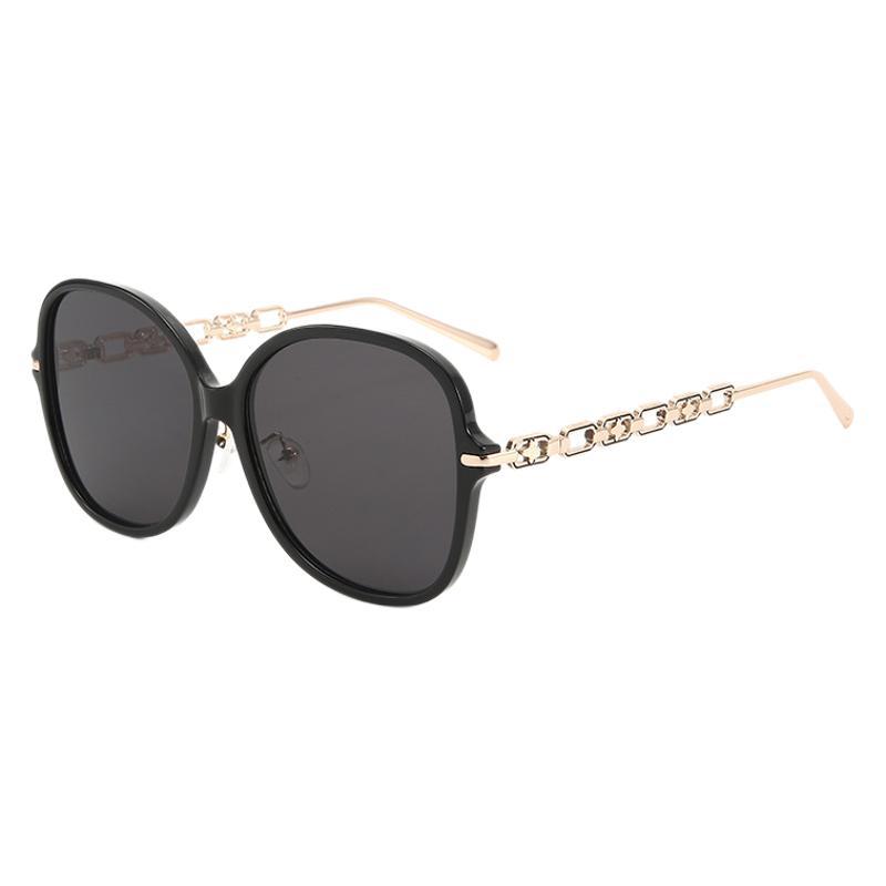 Gafas de sol de montura grande retro europeas y americanas