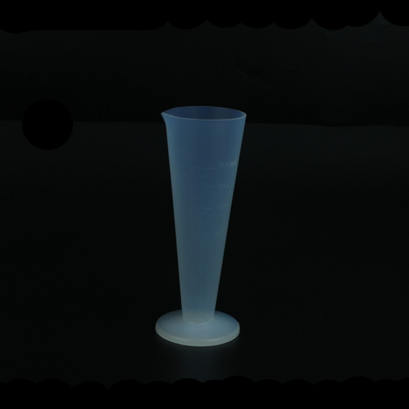 PFA量杯100m250ml500ml透明带刻度耐酸碱塑料量具特氟龙量杯