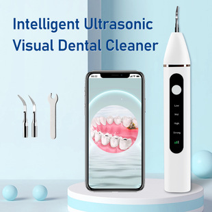 Cross-border hot-selling visual intelligent dental calculus remover ultrasonic dental scaler household dental scaler artifact for tooth removal