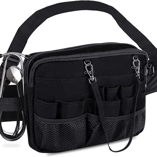 现货跨境护士工具收纳袋，便携多功能护士腰包Nurse pockets bag
