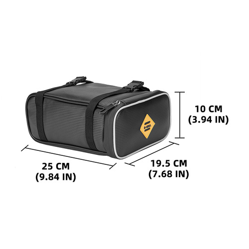 Electric vehicle motorcycle side bag outdoor riding bag rear seat bag shelf bottom bag rear side bag