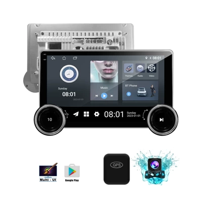 Cross-Border 10.1inch Dual-Knob Car Android Navigation System Mp5 Player Wireless Carplay Car Player (Car mp5)