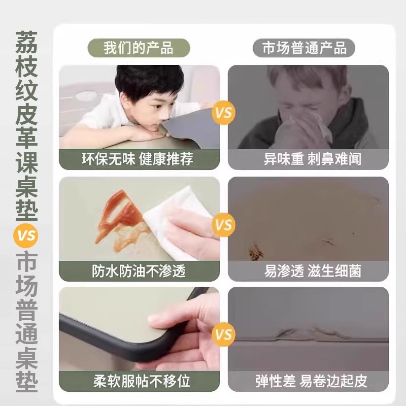 Protección del medio ambiente, esteras de escritorio para estudiantes de primaria, escritorio especial para niños, escritorio de escritorio, esteras de escritorio para oficinas