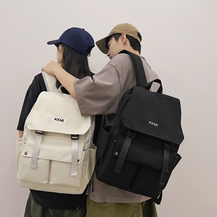 Korean style high school student fashion schoolbag casual couple flip computer backpack Mori large capacity backpack
