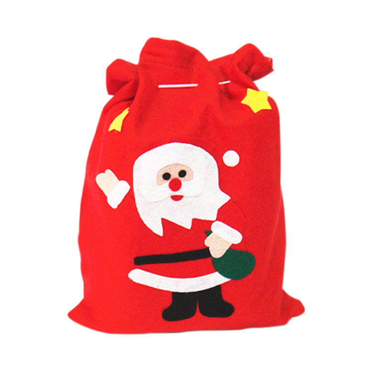 Transfronterizos Amazon Santa Claus bolsas multiestyle paquete de dulces bolsas de regalo para niños pequeños bolsas de decoración al por mayor