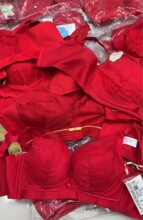 都是恋人返一系列品牌大红色好运杂款文胸多款式随机混搭包邮批发