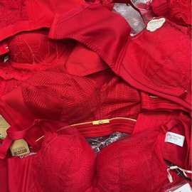 都是恋人返一系列品牌大红色好运杂款文胸多款式随机混搭包邮批发