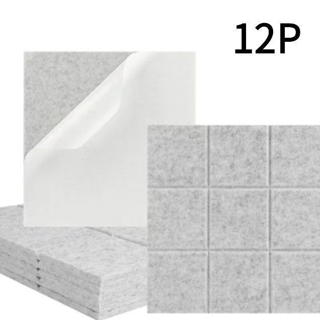Cross-Border Nordic Self-Adhesive Nine-Grid Felt Board Photo Wall Felt Wall Stickers Living Room Decoration Kindergarten Artwork Display