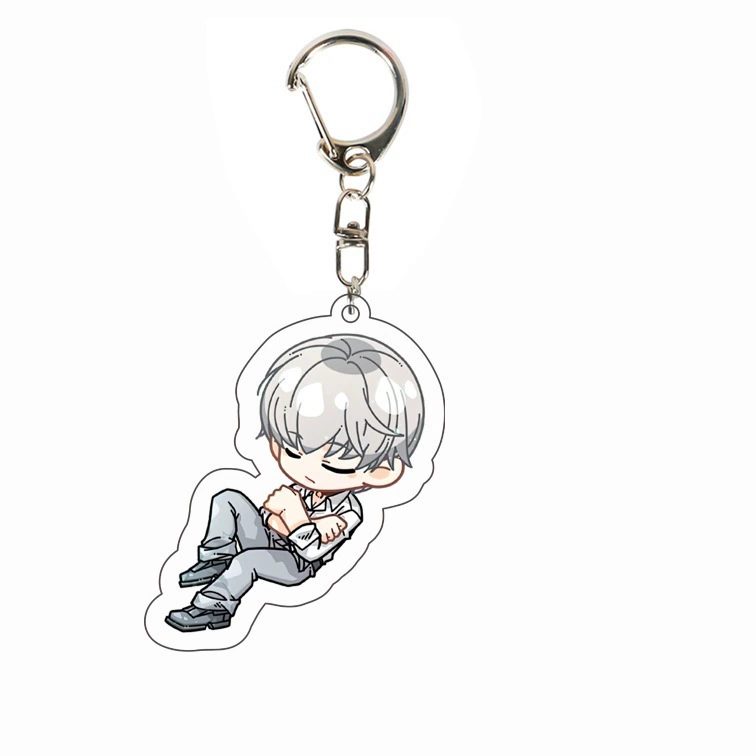 [Double layer] peripheral acrylic keychain