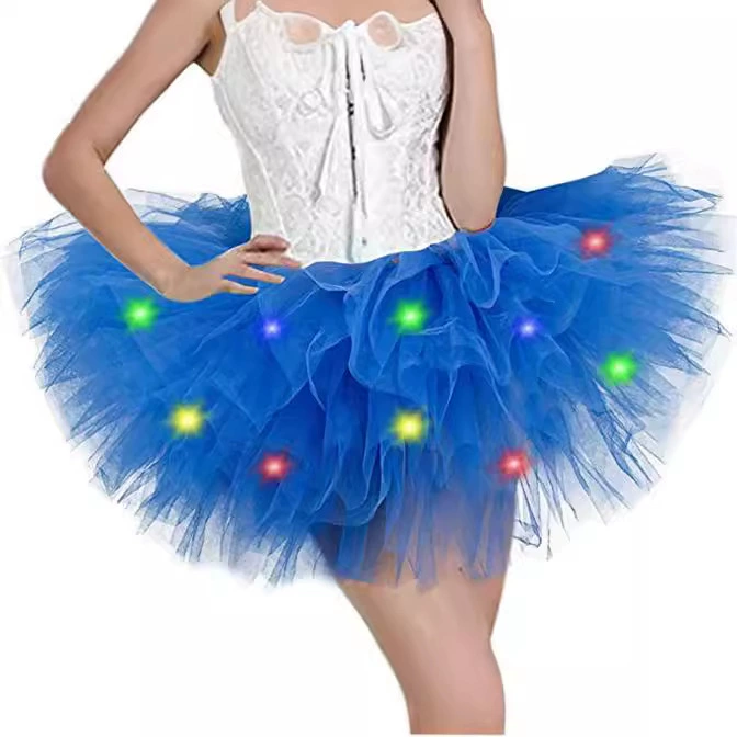 Пятиярусная американская сетка торт юбка tutu юбка сетка юбка балет лампа пушистый юбка пляжный взрослый юбка TUTU