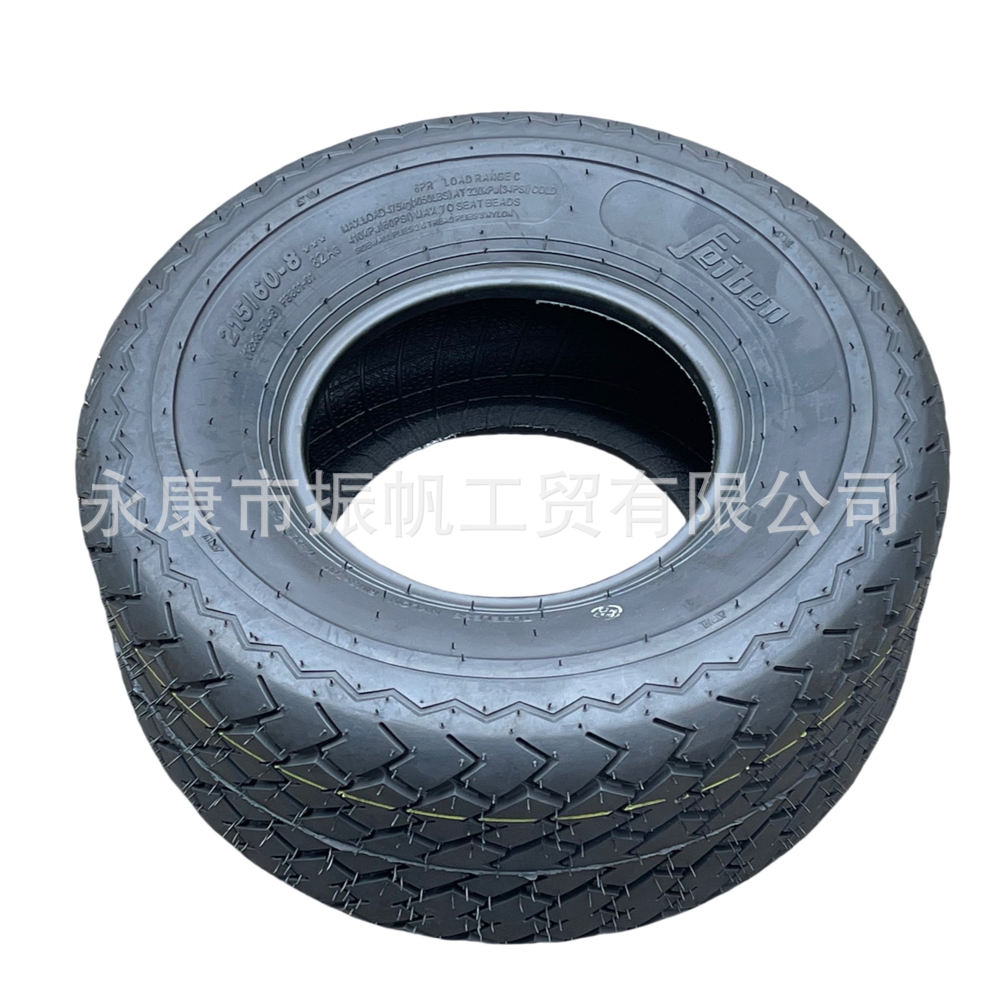 Neumáticos de carro de golf 18X8.50-8 pulgadas coche de patrulla eléctrico coche de turismo 215 / 60-8 neumáticos 6 capas