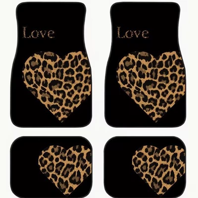 and Easy to Care For, Four-Piece | Avtomobil döşəmə paspasları - sku131-color-temu-hot-selling-floor-mats-139-3344cm-two-piece-pack