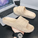 2024 Cross-border Explosive Slippers Men's Summer Fashionable Simple Thick Bottom Non-slip Outdoor Sports Leisure Men's One-word Shops