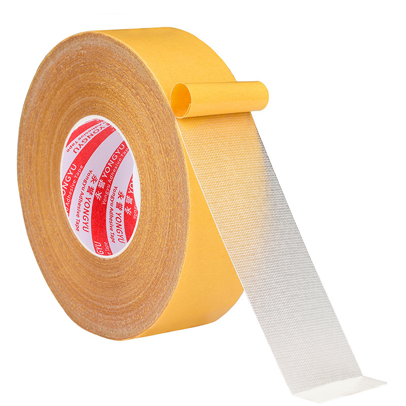 Cloth-Based Tape for Strong Wall Fixation, Carpet Splicing, Grid Double-Sided Tape, High-Viscosity Decorative Balloon Traceless Adhesive