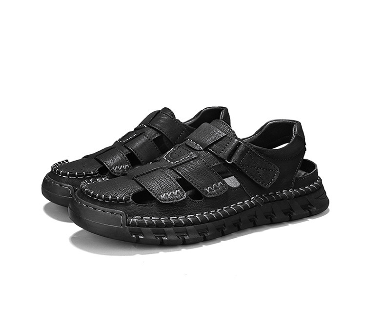 Cross-border Large Size 25866 Casual Sandals, Versatile Shoes, Men's Outdoor Slip-on Shoes_vogvips.com