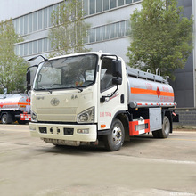 FAW解放国六不锈钢5吨油罐车 延展率好 强度高 质量保证