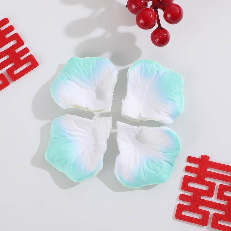 中国の創造的な模擬花びらお祝いバラの花びらウェディング用品アクセサリーバラの花びら結婚式の部屋の装飾|undefined