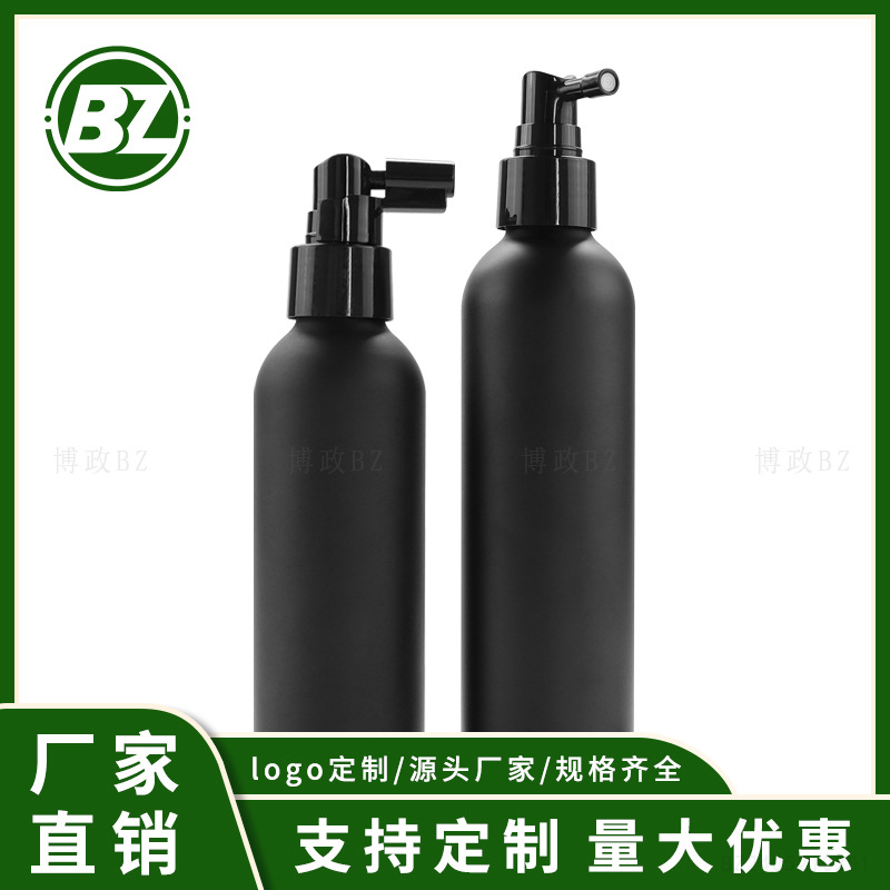 工厂新款60ml125ml200ml喷雾铝瓶 长嘴喷头按压式鼻腔口腔喷雾瓶