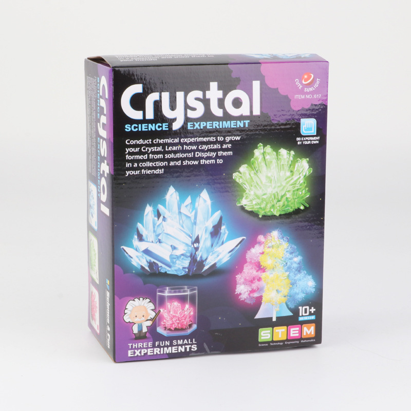 크리스탈 과학 실험
