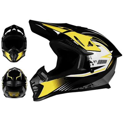 Mountain Road Off-Road Motorcycles, Suitable for | Motosiklet kaskı (dəbilqə) - 601-dazzling-yellow-s53-54