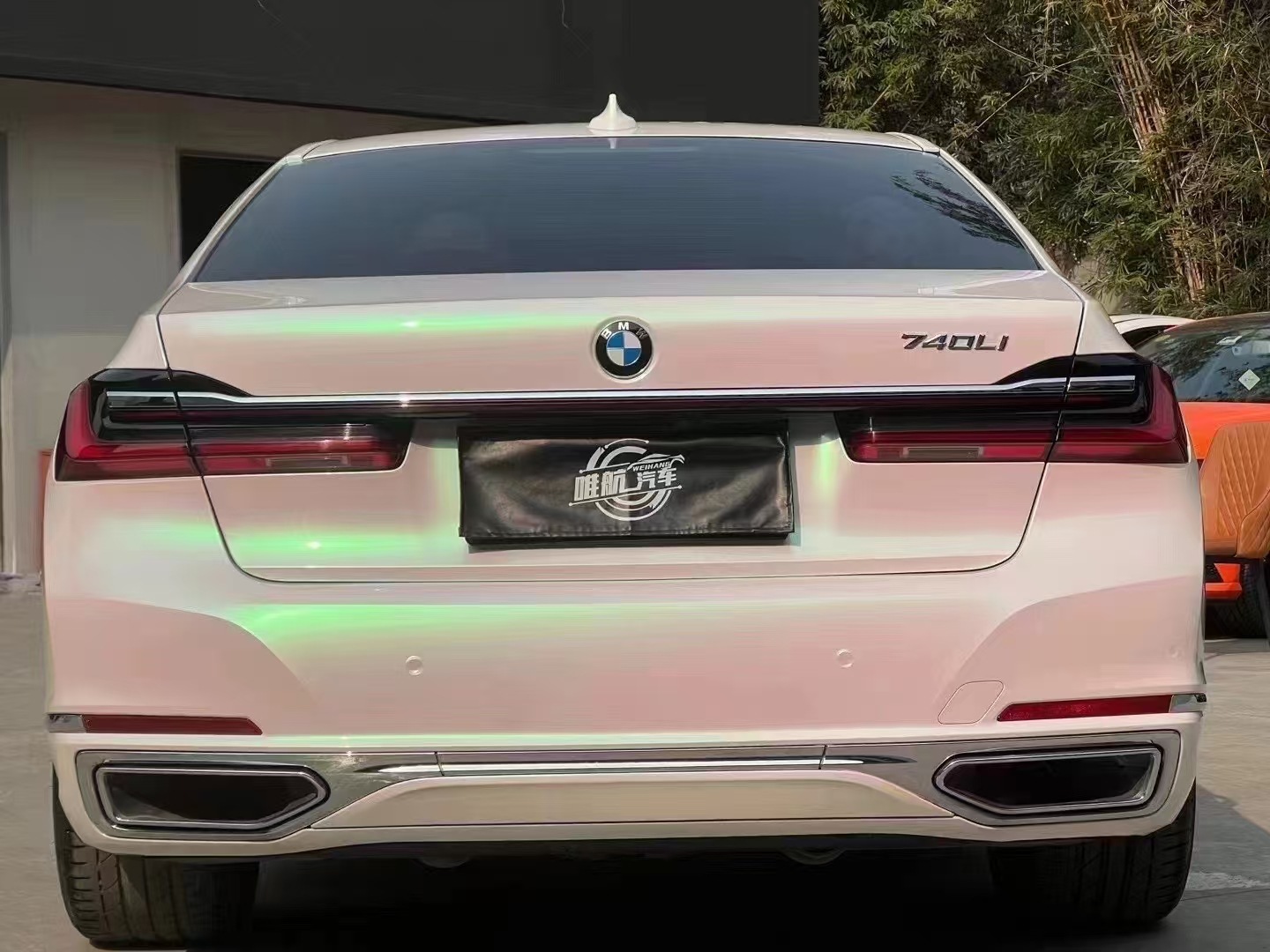 Car Color Changing Film Glossy Dawn White Matte Body Color Changing Film Cross-Border Best-Selling Model Factory Direct Sales Can Be Cut