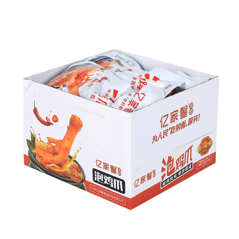 Икや Промокшие куриные лапки тушеные куриные лапки 20 пряная еда casual snacks промокшие куриные лапки маринованный перец куриные лапки оптом